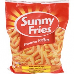 Картофель фри соломка 10*10мм 2,5кг АВИКО/Sunny Fries 1/5 Польша